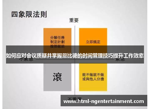 如何应对会议质疑并掌握恩比德的时间管理技巧提升工作效率